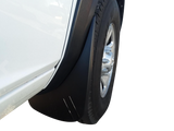 2009-2018 Factory Style Dodge Ram Mud Flaps/Mud Guards FITS ONLY with Factory/OE Fender Flares. 2009-2018 Dodge Ram 1500 and 2010-2018 Dodge Ram 2500/Ram 3500. Set of 4