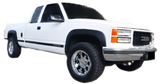 Chevrolet Silverado Factory / OE Design Fender Flares 1988-1998